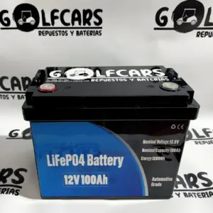 Batería Litio LiFePO4 12V 100Ah Bluethooth para energía solar, caravanas y vehículos eléctricos Batería Litio LiFePO4 12V 100Ah Bluethooth para energía solar, caravanas y vehículos eléctricos