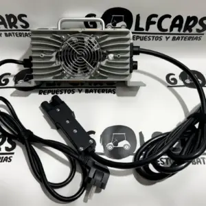 Cargador Golfcars 58.4V 22A para Baterías LiFePO4 51.2V/48V (16S) Cargador Golfcars 58.4V 22A para Baterías LiFePO4 51.2V/48V (16S)